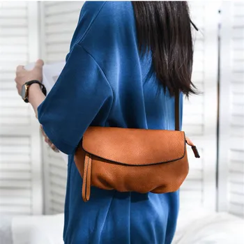 Ретро модные повседневные дизайнерские натуральная кожа леди милая сумка открытый, ежедневно же хозяйственная сумка диагональ женский