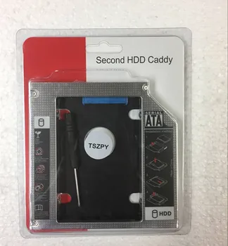 Адаптер для 2-го жесткого диска 12,7 мм HDD Caddy Adapter для HP Pavilion dv6 6060ep 6b13es TS-L633R DVD
