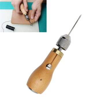Набор ниток для Шитья кожи своими руками Ручная Швейная машина Speedy Stitcherшитье кожи Сапожником Инструмент для ремонта Холста