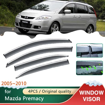 Автомобильные Боковые стекла, Козырьки для Mazda Premacy CR 2005 ~ 2010 2006 Mazda5 Ford i-Max, Тенты, Защита От Ветра и Солнца, Дефлектор, Автоаксессуары