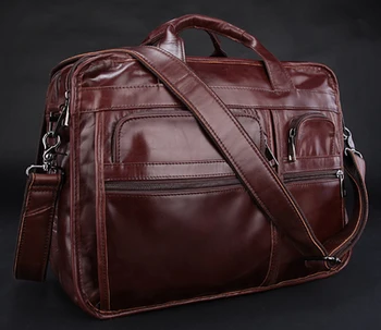 Роскошное портфолио Мужские Портфели из натуральной кожи, деловая сумка-тоут, Мужской портфель, кожаная сумка для ноутбука, сумка для документов, сумка-мессенджер