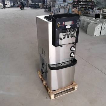 Машина для производства мороженого Коммерческая настольная интеллектуальная конная Автоматическая вертикальная машина для производства мороженого