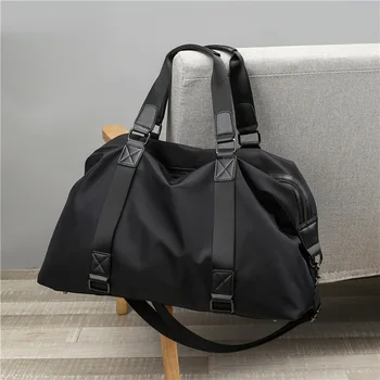 Деловая дорожная сумка, мужская спортивная портативная сумка для фитнеса с защитой от брызг большой емкости