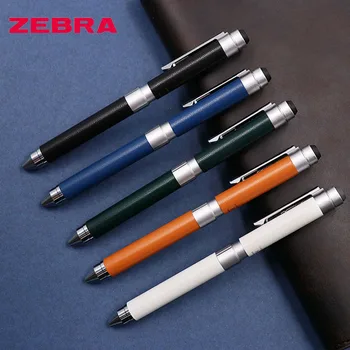 1 шт. Многофункциональная ручка ZEBRA SBZ15 в стиле Ретро, деловая ручка для подписи (шариковая ручка 2 цветов 0,7 мм + механический карандаш 0,5 мм)