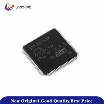 Шт Новые оригинальные блоки микроконтроллера STM32F407VGT6 1 МБ 1,8 В ~ 3,6 В ARM Cortex-M4 192 КБ 168 МГц FLASH 82 LQFP-100 (14x14)