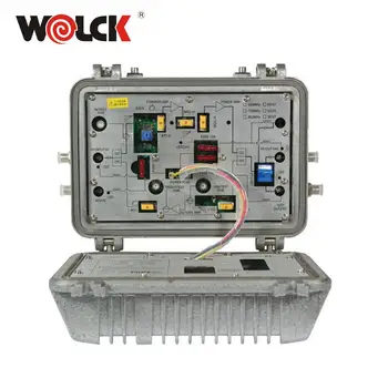Двухмодульный Усилитель магистрального сигнала CATV с коэффициентом усиления Wolck 36db