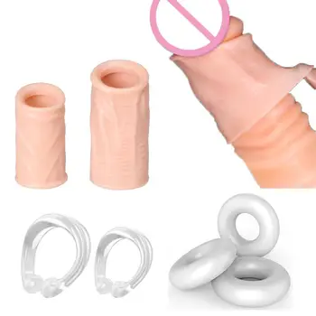 3 Типа Фиксатора для коррекции крайней плоти, кольцо для задержки эякуляции, устройство для мужского Целомудрия, кольцо для пениса, кольцо для члена, секс-игрушки для мужчин