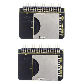 2X IDE SD Адаптер SD-2,5 IDE 44-Контактный Адаптер 44-контактный Штекерный Конвертер SDHC/SDXC/MMC Конвертер Карт памяти Для Ноутбука