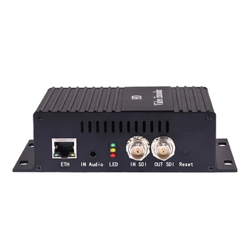 H3610 1-Канальный Видеокодер H.264 SDI HD SDI-IP Видео Декодер Кодировщик Прямой трансляции RTMP-Кодировщик
