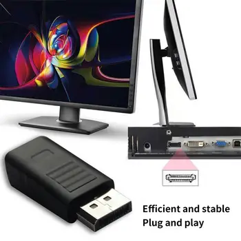 Конвертер DP в Mini DP Без потерь Универсальный разъем высокой четкости DisplayPort Male-Mini DisplayPort Female Video Audio для ПК