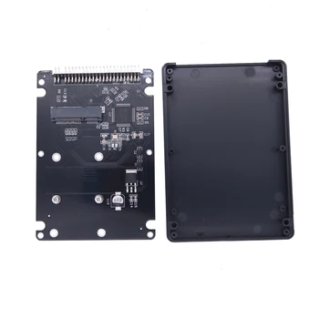 OULLX M.2 NGFF MSATA Для 2,5-дюймового IDE 44PIN Высокоскоростной Корпус жесткого диска MINI PCI-E SSD Твердотельный внешний адаптер