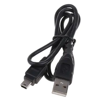 кабель Mini USB длиной 0,8 м, кабель Mini USB для быстрой передачи данных 5 Pin B для MP3 MP4 плеера, автомобильного видеорегистратора, цифровой камеры GPS