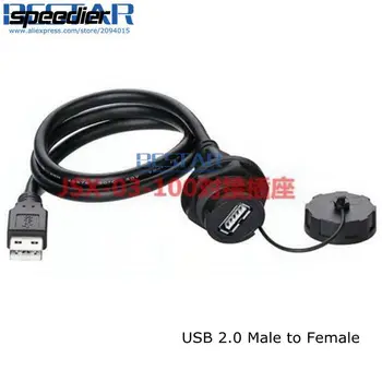 USB 2,0 IP67 Водонепроницаемый USB2.0 IP 67 Соединительный кабель 1 м 3 фута USB Водонепроницаемая розетка