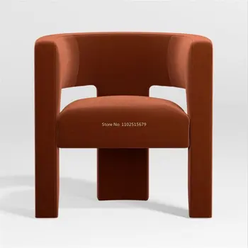 Роскошный одноместный диван-кресло Nordic, Дизайнерский стул для отдыха в чрезвычайно простом стиле для гостиной особой формы