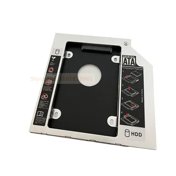 2-й Жесткий диск SATA HDD SSD Оптический Кронштейн Caddy для Lenovo IdeaPad Z500 Z500t Z510 Z510t Y500 Y500N Y510P 510-151SK 80SR