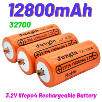 Прочная Аккумуляторная батарея lifepo4 емкостью 32700 12800 мАч 3,2 В Профессиональная литий железо фосфатная аккумуляторная батарея с винтом