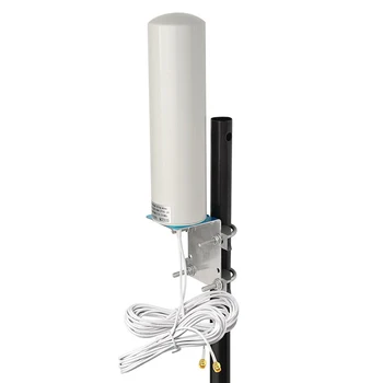 WiFi антенны 4G LTE Наружная бочкообразная антенна Водонепроницаемая SMA CRC9 TS9 Omni antenne с высоким коэффициентом усиления 698-2700 МГц для маршрутизатора Huawei Модем