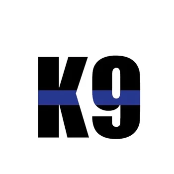 Новая Полицейская собака K9, Автомобильные Наклейки, Модные Высококачественные царапины на Заднем Лобовом стекле, Бампер багажника KK15*9 см