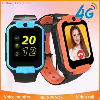 Новые Детские умные часы Xiaomi Mijia, GPS SOS, телефон, смарт-часы, SIM-карта, часы для видеозвонков, удаленный голосовой монитор для детей, подарок мальчику