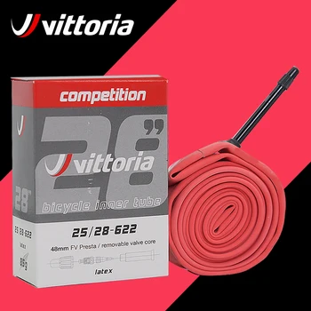 Трубка для велосипедных шин Vittoria, латексная трубка Ultralite Competition - Высокопроизводительные легкие велосипедные внутренние трубки для гонок