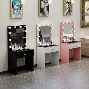 Ящик для хранения Роскошного туалетного столика Классический Европейский Туалетный столик для макияжа для девочек, домашняя обстановка для интерьера