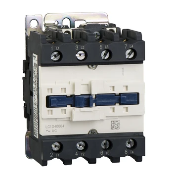 Электрический магнитный контактор переменного тока LC1D40004B7 4P 4NO LC1-D40004B7, катушка переменного тока 60A 24V
