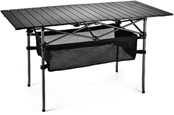 Складной портативный стол для пикника на открытом воздухе с удобной сумкой для переноски в помещении, на пляже, на заднем дворе, для барбекю, вечеринки, патио