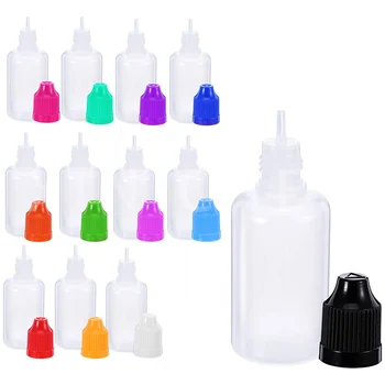 150шт 30 мл Пустых бутылок-капельниц Материал HDPE Пластиковая Капельница для жидкости для глаз с защитой от детей