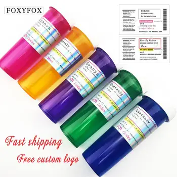 FOXYFOX оптовая продажа, изготовленная на заказ коробка для упаковки таблеток, Изготовленный на заказ логотип, Поддельные 3D коробки для ресниц из норки, Бесплатная этикетка для ресниц