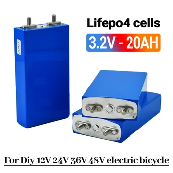 Высококачественный литий-железо-фосфатный аккумулятор LiFePO4 3,2 В 20Ah с Глубокими циклами для Diy 12V 24V 36V 48V солнечной энергии UPS Power
