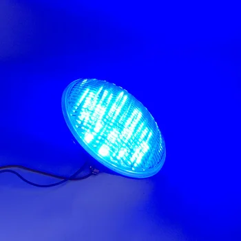 Лампы для бассейна/Дооснащения бассейна 12V AC 24W 36W 48W 60W 72W Цветное RGBW Стекло PAR56 LED Теплый Белый Синий Чистый Белый