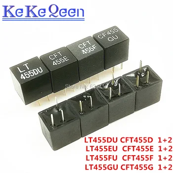 LT455DU LT455EU LT455FU LT455GU 1 + 2 DIP-3 CFT455D CFT455E CFT455F CFT455G 455K Керамический фильтр для реле сигнала связи