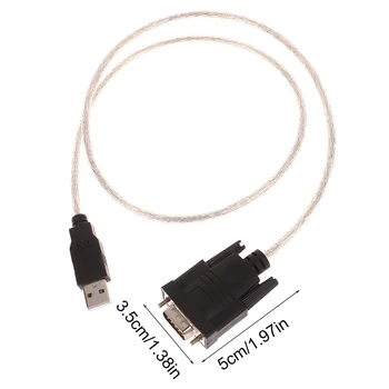 1шт HL-340 USB-RS232 COM-порт Последовательный КПК 9-контактный DB9 Кабель-адаптер Порт Линия Преобразования USB-Rs232 Последовательный порт Конвертер