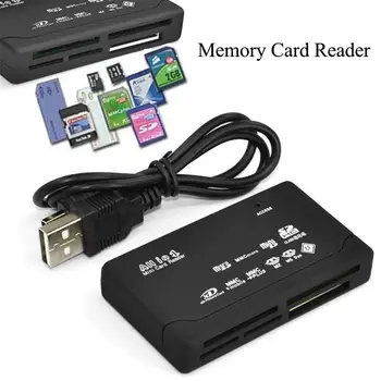 Устройство чтения карт памяти All InMemory USB External MiniM2 MMC XD CF Поддержка полной скорости USB версии 2.0 Черный