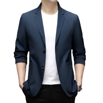 Z534-2023 новый маленький костюм мужской корейской версии приталенного костюма мужской молодежный костюм куртка
