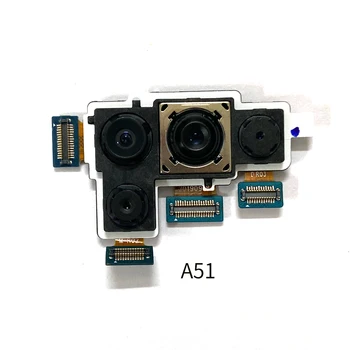 Камера заднего вида для Samsung Galaxy A51 A515F A71 A715F Основная задняя Большая камера Модуль Гибкий кабель Сзади