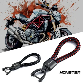 Для DUCATI Monster 796 Hypermotard Monster 696 695 2015 2023 Новый Мотоциклетный Брелок Для Ключей Брелки Для Ключей на Шнурке Брелки для ключей