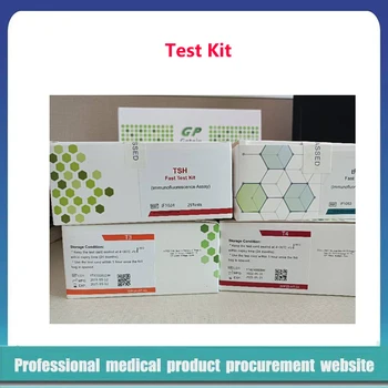 Тестовый набор иммуноанализирующего анализатора Getein POCT HbA1c cTnI CRP PCT PSA TT3 TT4 Реагент для количественного определения ЛГ Прогестерона