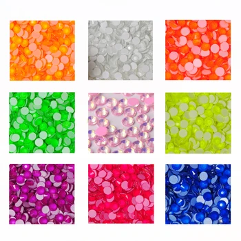 YANRUO Neno, разноцветные Стразы Без горячей фиксации, Флуоресцентные блестящие кристаллы Для Дизайна ногтей, одежды, Кристаллы Decoarion