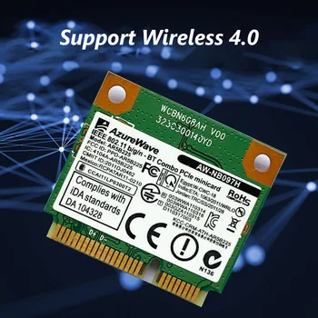 AR5B225 2 в 1 Беспроводная карта Настольного Компьютера, Совместимые с Bluetooth Карты, 2,4 ГГц 300 М Mini PCI-E WiFi Разъем, Аксессуары, Новый