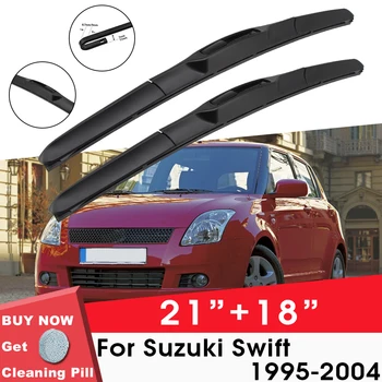 Автомобильная щетка стеклоочистителя переднего стекла резиновый стеклоочиститель для Suzuki Swift 1995-2004 21 