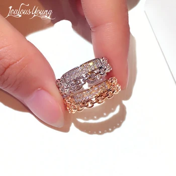 Модное геометрическое кольцо серебристого цвета, женские обручальные кольца для вечеринки, обещающие обручальные кольца для мужчин и женщин, лучшие подарки