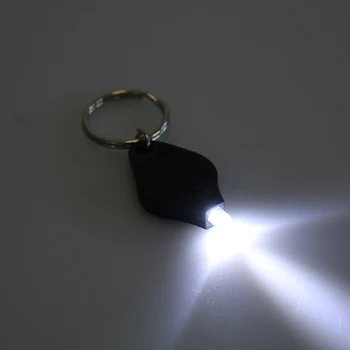 Открытый Кемпинг Аварийный Брелок для ключей Легкий Мини-Брелок Сжимающий Свет Микро светодиодный Фонарик Факел