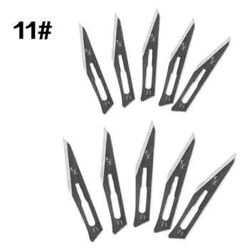 Бесплатная доставка 10 шт. В одной партии 11 # Гравировальный нож, Скальпель, замена лезвий для ножей