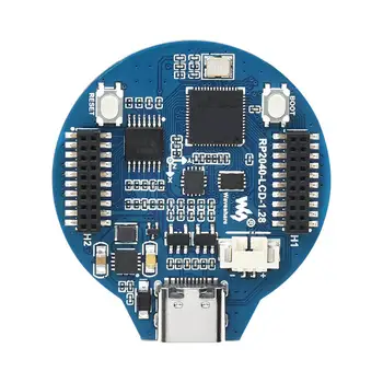 Для Raspberry Pi RP2040 Плата разработки На борту 1,28 дюйма/Круглые Датчики Акселерометр/Дисплей ЖК-экран с Гироскопом Z7U7