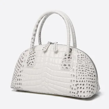 Женская сумка, женская сумка из натуральной кожи, Женские сумки из крокодиловой кожи, роскошная дизайнерская сумка, Женская кожаная сумка, брендовая женская сумка