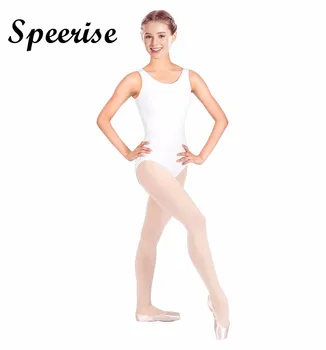 Женское трико Speerise на бретелях для занятий балетом, танцевальное трико для гимнастики, эластичное трико, короткое трико для взрослых
