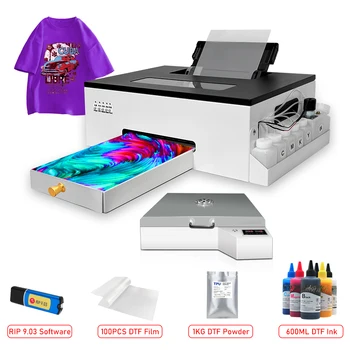 Принтер A4 DTF impresora A4 для печати непосредственно на пленке Для Epson L805 DTF Трансферный принтер для одежды, печатная машина для футболок A4
