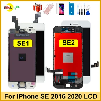 SE2 Экран Для iPhone SE 2020 ЖК-дисплей A2783 A2595 Сенсорный экран Для iPhone SE 2016 Дисплей A1723 A1724 Замена Дигитайзера