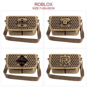 ROBLOX Virtual World Повседневная Спортивная сумка, Рюкзак на одно плечо, Модный Тренд, Многофункциональный Рюкзак-Мессенджер, Детские подарки